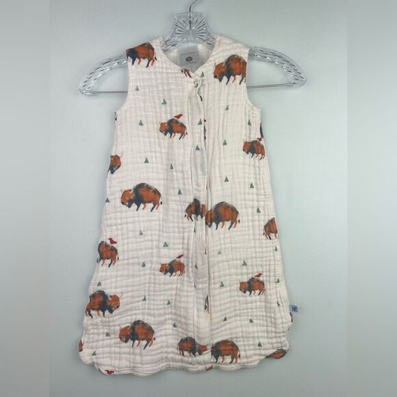 Little Unicorn Cotton Muslin Gauze Sleep Bag Sack Sz S 0-6 months 10-18 Lbs - Picture 1 of 13